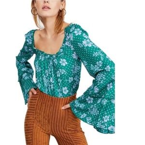 Free People One On One Date Bodysuit